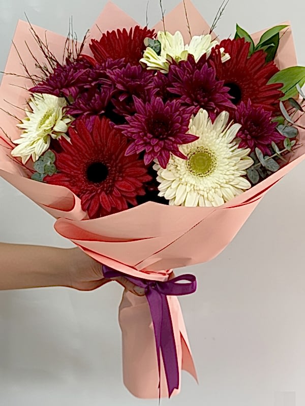 Kasımpatı & Gerbera Buketi
